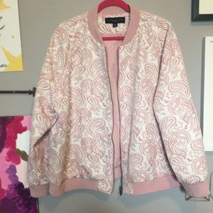 VB for Target Dusty Rose Bomber Jacket in 2X